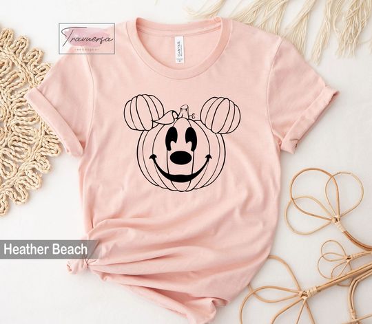 Mickey Pumpkins Head T-Shirt, Disney Halloween Sweatshirt, Disney Mickey Halloween Shirt