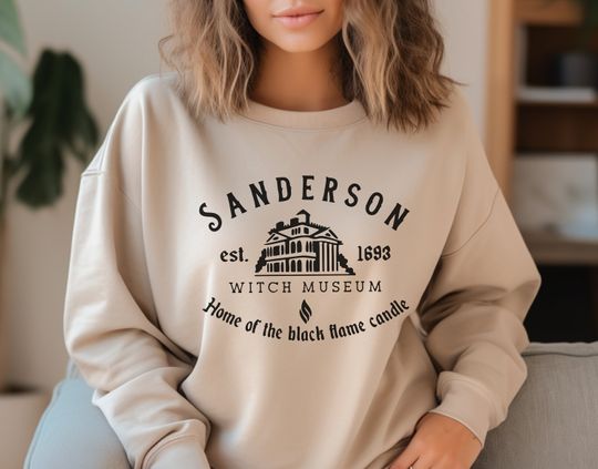 Sanderson Witch museum sweatshirt, Sanderson Sisters shirt, Disney Halloween party sweatshirt, Retro Halloween sweatshirt, Halloween sweater