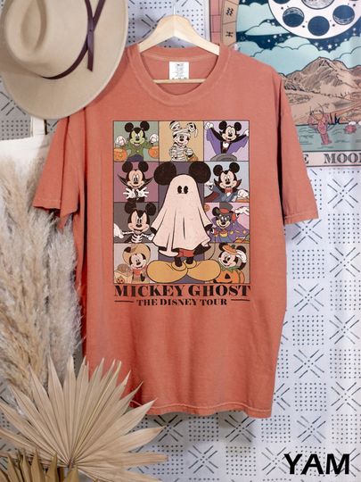Mickey Ghost Shirt, The Disney Tour Shirt, Disney Eras Tour Shirt