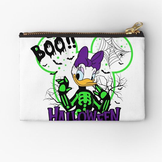 Disney Halloween Daisy Duck Boo Makeup Bag