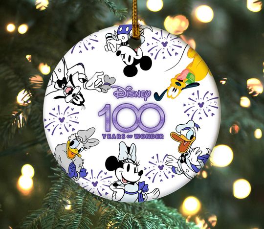 Disney 100 Years Of Wonder Ornament, Magic Kingdom 100th Ornament