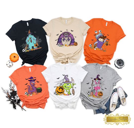 Monster Inc Halloween Shirt, Boo Monsters Inc, Monsters Inc Tshirt, Boo Bash Shirt, Disney Halloween Shirts, Halloween 2022 Shirt, HT-160901