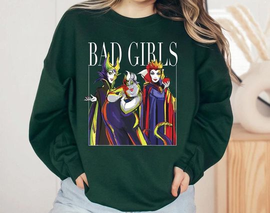 Bad Witches Club Shirt, Disney Villains T-shirt, Funny Halloween Tee Birthday Gift, Disneyland Vacation Unisex Adult T-shirt Kid Shirt