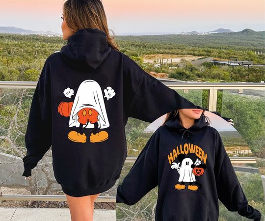 Disney Halloween  Sweatshirt, Mickey Halloween Sweatshirt,Mickey Halloween Hoodie,Halloween Matching hoodie
