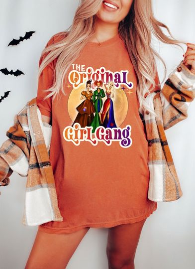Original Girl Gang, Hocus Pocus, Disney Halloween Shirt, Halloween Party, Hocus Pocus Gift, Witch Sisters Shirt, Sanderson Sisters Shirt