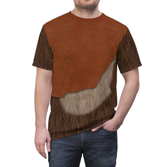 Ewok Inspired Shirt, Star Wars Universe Costume, Galaxy's Edge Cosplay, Disney Hollywood Studios, All Over Print Running Costume T-Shirt