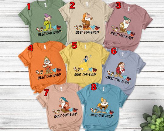 Seven Dwarfs Shirt,Seven Dwarf Day Ever Shirt,Disney Shirt