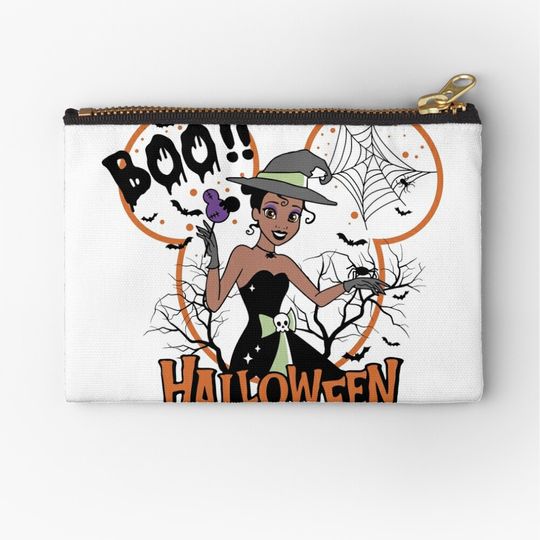 Retro Disney Halloween Princess Boo Makeup Bag