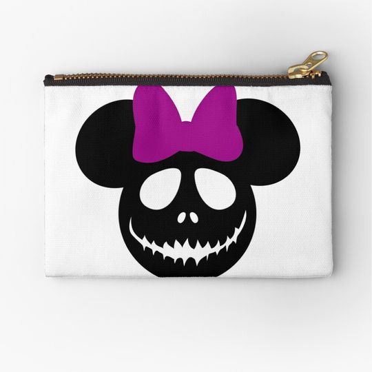 Retro Disney Halloween Minnie Scary Makeup Bag