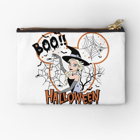 Retro Disney Halloween Princess Makeup Bag