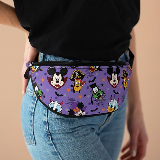 Disney Halloween Fanny Pack, Disney Halloween Bag, Disney Fanny Pack