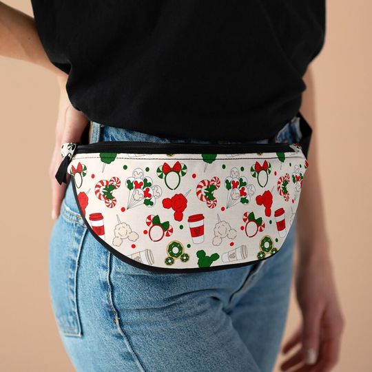 Disney Christmas Snacks Fanny Pack / Disney Fanny Pack