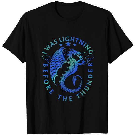 Discover I was lightning before the thunder Imagine Dragons Shirt,