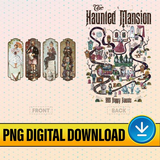 Haunted Mansion PNG File, The Haunted Mansion Map Shirt, Disneyland Halloween Png, Stretching Room Shirt, Disneyland Trip Tee