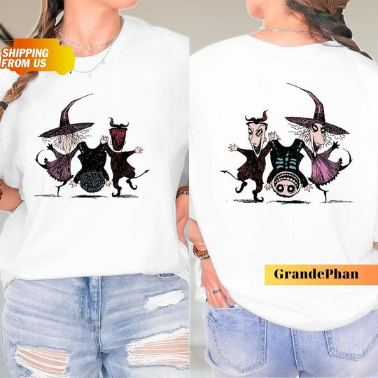 Halloween Lock Shock And Barrel Shirt, Nightmare Before Christmas T-shirt, Disneyland Halloween Shirt, Disney Oogie Boogie Shirt