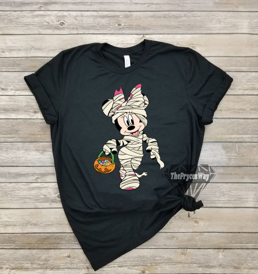 Zombie Minnie Mouse Shirt,Disney Halloween Shirt,Halloween Mickey Mouse Shirt,Halloween Minnie Mouse Shirt,Disney Trick or Treat,Fall Shirt