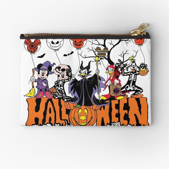Disney Mickey and Villian Halloween Makeup Bag