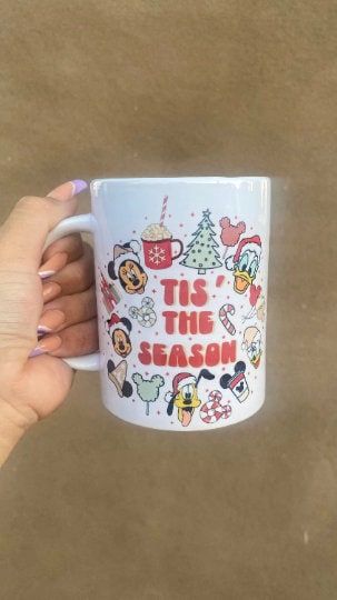 Disney Tis The Season Christmas Mug