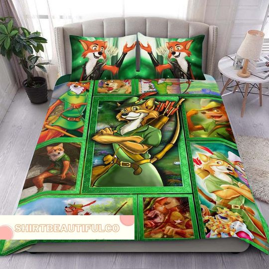 Robin Hood Bedding Set, Disney Robin Hood Duvet Set