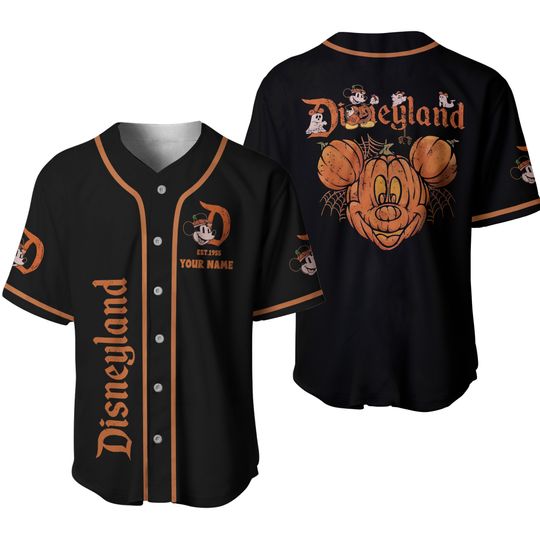 Disneyland Halloween Baseball Jersey