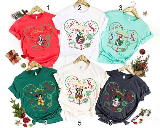 Personalized Disney Cruise Line Shirt, Mickey And Friends Shirt