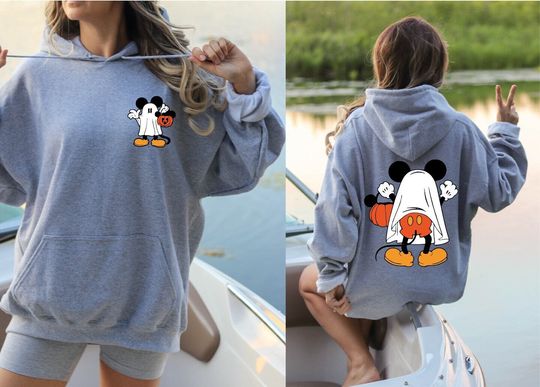 Disney Halloween Sweatshirt, Mickey Halloween Sweatshirt,Mickey Halloween Hoodie,Halloween Matching Sweatshirt