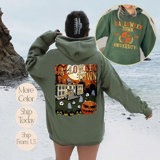 HalloweenTown 1998 , Disney Halloween Hoodie, 2023 Halloween Party Sweatshirt, Halloween Town Fall Hoodie