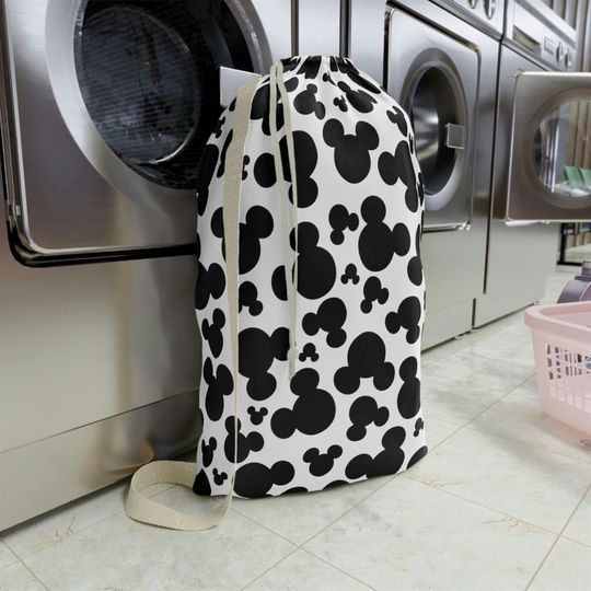 Disney Inspired Laundry Bag / Mickey Head