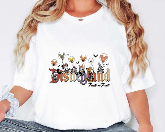 Mickey & Friends Halloween Shirt, Disneyland Trick or Treat