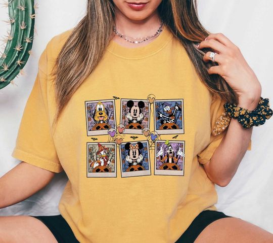 Mickey And Friends Halloween Shirt, Disney Pumpkin Mickey