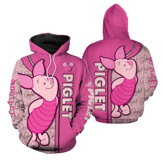 Piglet Disney 3D Hoodies