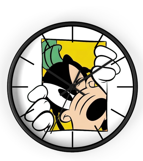 Goofy Wall Clock, Disney Goofy Wall Clock, Goofy Character Wall Clock