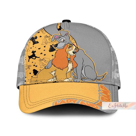 Lady And The Tramp Hat, Disney Couple Classic Cap