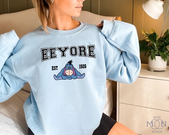 Eeyore Sweatshirt, Winnie The Pooh Sweatshirt, Disney Eeyore, Disney Pooh Sweatshirt
