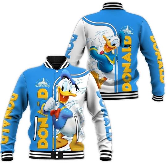 Donald Duck Disney Baseball Jacket