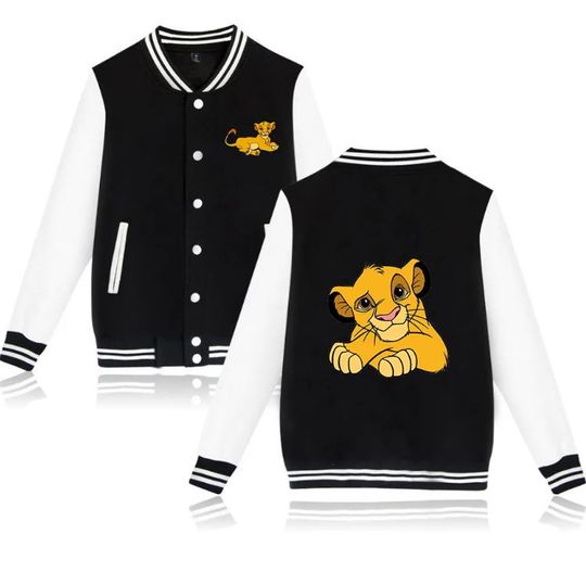 Lion King Simba Disney Baseball Jacket