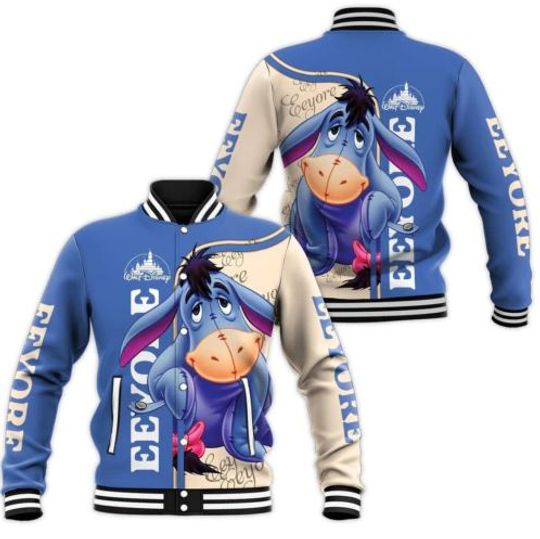 Winnie The Pooh EEyore Disney Baseball Jacket