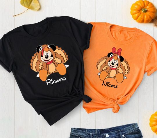 Disney Thanksgiving Shirt, Mickey Thanksgiving, Minnie Thanksgiving, Disney Fall