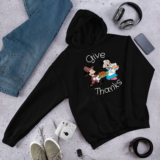 Discover Mickey and Minnie Mouse Disney Thanksgiving Hoodie
