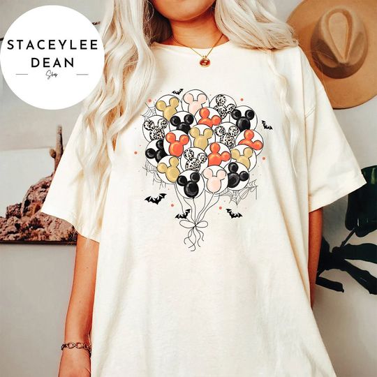 Discover Disney Balloons Halloween Shirt, Mickey Balloons Halloween Shirt