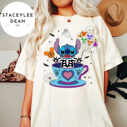 Halloween Stitch Trick Or Treat Shirts, Disney Halloween Shirt, Halloween Stitch