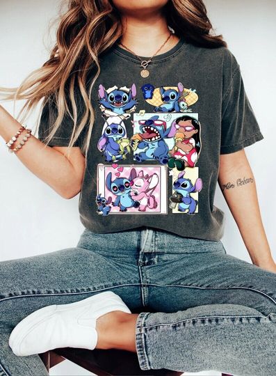 Discover Lilo And Stitch Shirt, Cute Disney Shirt, Disneyland Trip Shirt, Disney Mouse Trip Shirt