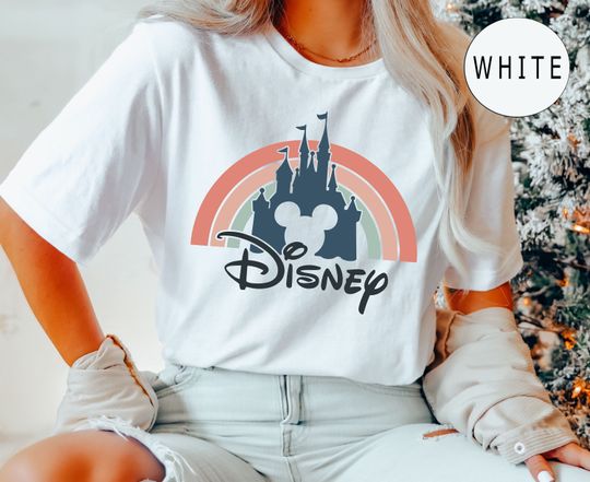 Discover Castle Sunset Silhouette  Shirt, Castle Disney Shirt, Cinde Castle, Disney Shirt