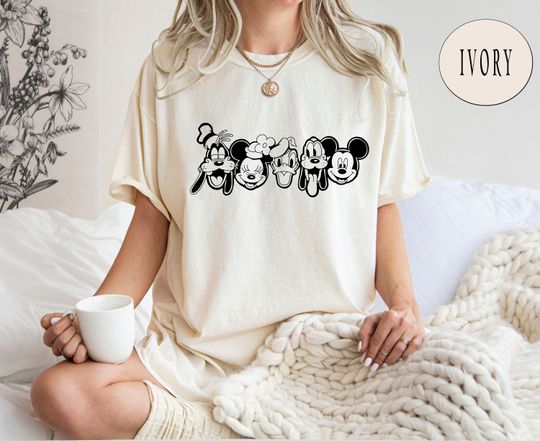 Discover Retro Disneyworld Shirts Family, Mickey Ears Shirt, Disney Friends Shirt, Disneyland Shirt