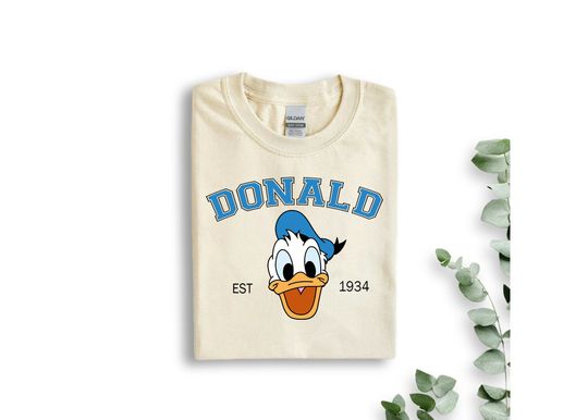 Donald Duck Shirt, Vintage Donald Duck Shirt, Matching Family Disney Shirts