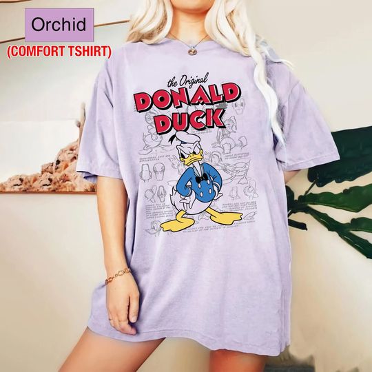 The Original Donald Duck Shirt, Disney Donald Duck Shirt, Duck Shirt