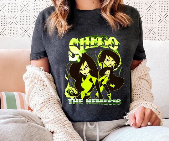 Kim Possible Shego The Nemesis Shirt, Disney Kim Possible Clothingx