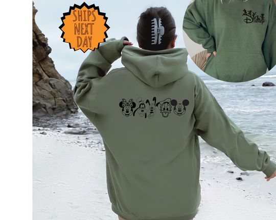 Mickey and Friends Hoodie,Retro Disneyworld Hoodie, Mickey and Co,Disney Squad Hoodie,Retro Disney Hoodie