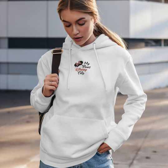 My First Disney Trip Embroidered Hoodie