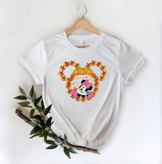 Thanksgiving Disney Shirt, Minnie Mouse Shirt, Autumn T-Shirt